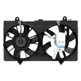 TYG OE Replacement(CAPA Quality) Cooling Fan Extra Silent for 2007-2017 Nissan Sentra 2.0L, 2007-2012 Nissan Sentra 2.5L | 21481-ET80B | NI3117102 | 621-159