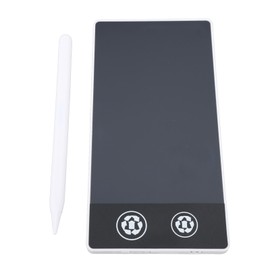 LCD Writing Tablet 6.5 Inch Electronic Graffiti Hand Painted Pad Erasable Reusable Drawing Board for Kids Adults White