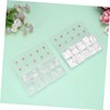 BIUDECO 2 Sets of French Manicure Nail Tips Artificial Nails