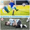 Tavaler Children's Football Shin Pads Adjustable Strap Shin Pads Football