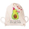 Mr. & Mrs. Panda Avocado Party Sports Bag, cream-coloured
