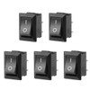 sourcing map Pack of 5 AC 125 V/6 A 250
