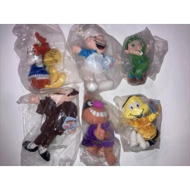 General Mills New General Mills Big Breakfast Cereal Babies Beanie Plush Pals Lot (6)