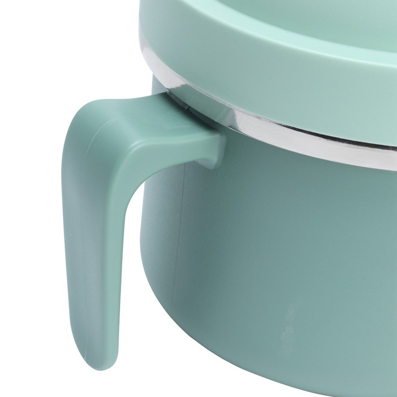 Portable Lunch Box Double Layer Thermal Noodle Bowl with Handle
