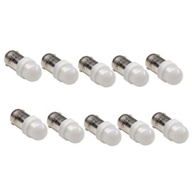 PA LED 10PCS #44#47#1893#756#1847 T11 ba9s 2 SMD 2835 LED 6.3V DC Bayonet Pinball Machine Light Bulb White
