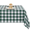 XWZO Checkered Tablecloth Rectangular - Waterproof and Wrinkle Free Plaid