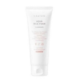 S-Nature Aqua Rice Mildly Acidic Cleansing Foam 160ml x 6 / 에스네이처 아쿠아 라이스 약산성 클렌징폼 160ml x 6개