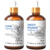 HIQILI HIQILI Clove Essential Oil and Sweet Orange Essential Oil,