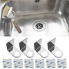Aogigigio Dish Brush Holder - 4pcs Stainless Steel Sink Brush
