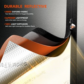 Spider Farmer Small Grow Tent for Aerogarden, Hydroponic Growing System, 24"x24"x31", with Roll-up Door, Observation Window, Removable Floor Tray, 2000D Thicken Mylar Canvas