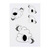4 x 'Cute Bees & Hive' Temporary Tattoos - Water