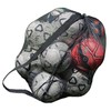 Kisangel Soccer Mesh Net Bag Drawstring Storage Bag Large Capacity
