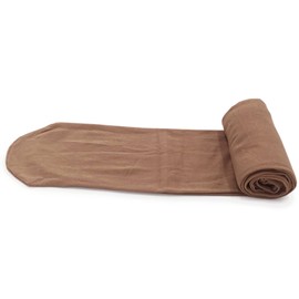 DANCEYOU Slight Shimmery Footed Tights Girls and Women Size Sparkly Skin Tone for Costume, Dance and Daily Dressing, Toast SC