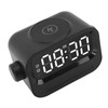 3 in 1 Digital Alarm Clock LED Display 15W 2