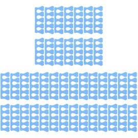 Ipetboom 3sets Nail Supplies Toe Separators Toe Nail Spacing Tools for Simple Practical Design 20pairs*3 Random Color