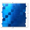 XUANINY 7-Sheet Peel and Stick Metal Backsplash Tiles, Self Adhesive