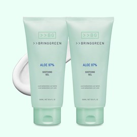 Bring Green Aloe Soothing Gel 300ml+300ml / 브링그린 알로에 수딩젤 300ml+300ml