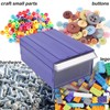 Drawer Storage Box 290x180x110mm Stackable Component Box Small Parts Organizer