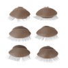3pcs Lash Mannequin Head Eyelash Extension Practice Doll Head with