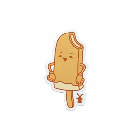 Dutch Bros Sticker Cute Creamsicle Popsicle Chill Orange  August 2022