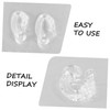 OHPHCALL 4pcs Slip Earbud Clips for Wireless Earphone Holders Secure