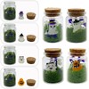 4 SET,Halloween Decor, Glow-in-the-Dark Ghost in a Jar, Halloween Party
