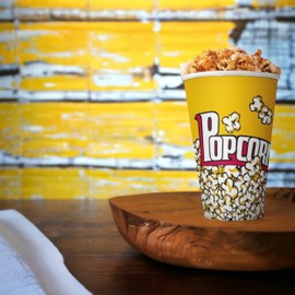 1L Popcorn Bucket for Delicious and Crispy Popcorn at Home, Ideal for enjoying your favourite movies and TV shows
