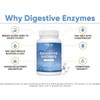 Xemenry Digestive Enzymes Prebiotic & Probiotic Supplement, 120 Capsules, Organic