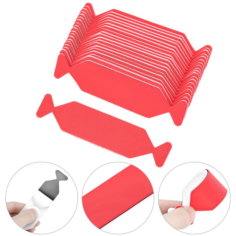 QWORK Vinyl Squeegee Buffer Tape, 20 Pack Self-Adhesive Felt for