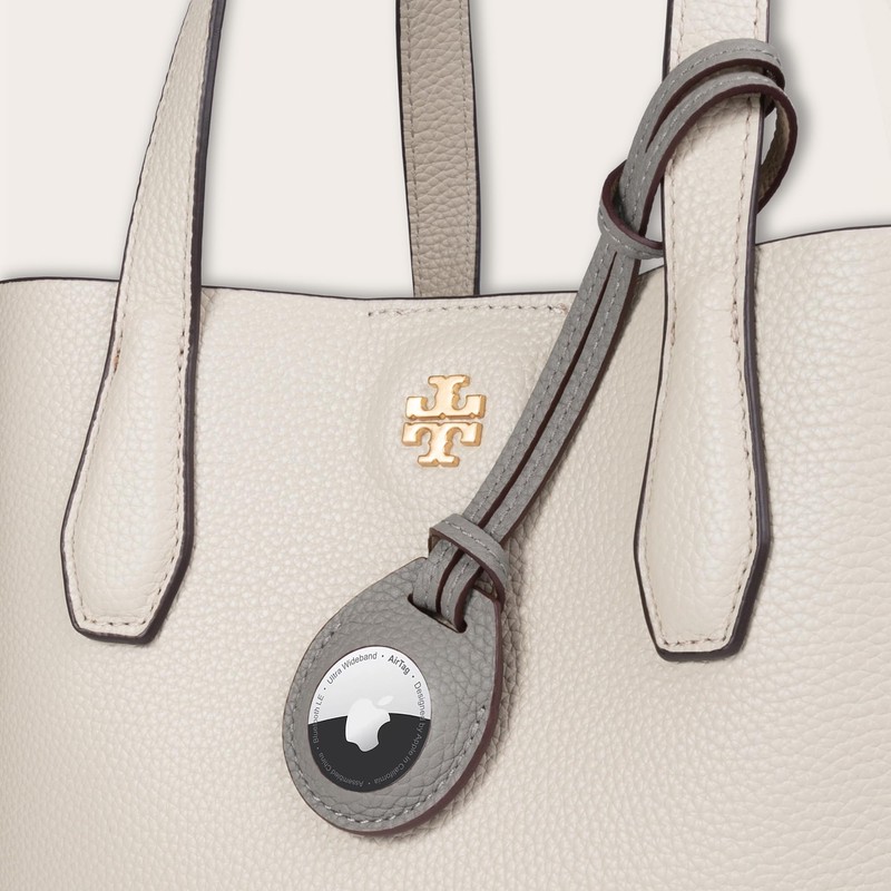 COGURE COPAT-S Charm Bag Accessories AirTag Case, Genuine Leather, Air