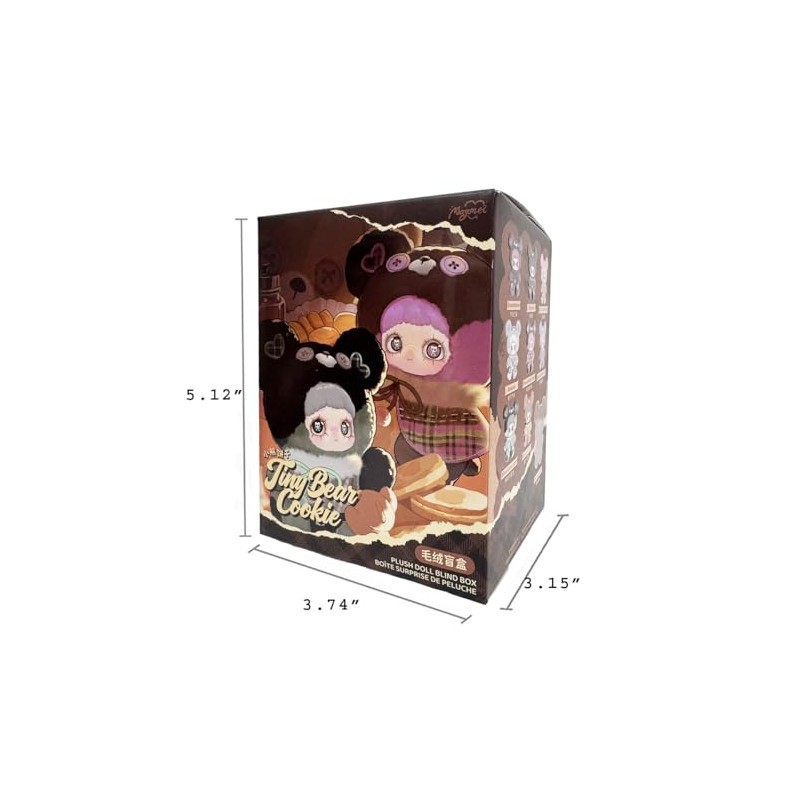 Cute Mini Blind Box Tiny Bear Keychain Collectible Figures