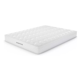 Kingshouse Colchon Individual En Caja 15cm Alto Kingshouse Color Blanco Espuma De Alta Densidad Peso Máximo Soportado 150kg Antiácaros Hipoalergénico Tejido Antideslizante De Poliéster Firmeza Justa