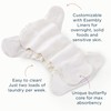 Esembly Cloth Diaper Inner - Organic Cotton Fitted Diaper- Soft,