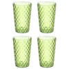 sourcing map 4Pcs Plastic Drinking Cups, Transparent Unbreakable Reusable Water