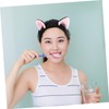BESPORTBLE Cute Plush Cat Ears Headband for Women Elastic Face