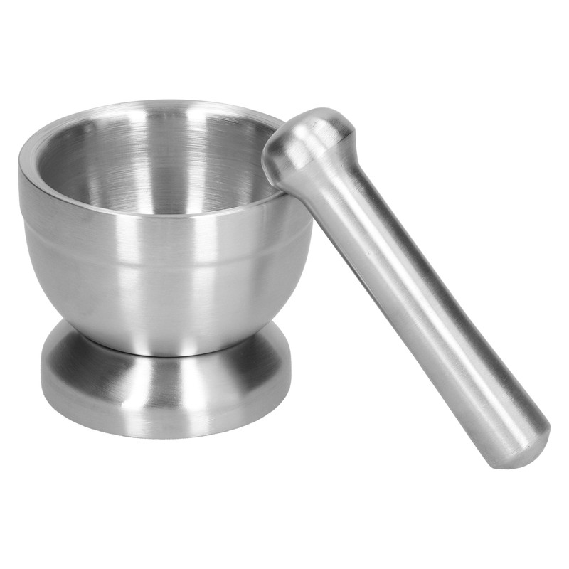 Garlic Grinder Manual Food Grade Stainless Steel Pills Spice Grinding