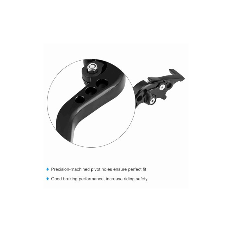 Qiilu Motorcycle Brake Lever, Motorcycle Double Disc Brake Lever 1