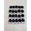 ZenEclipse Blackout Window Cover Black Replacement Suction Cups-Set of 20