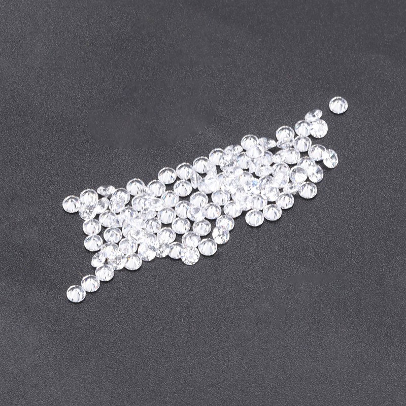 100pcs Transparent Rhinestones Mini Sharpened Bottom Exquisite Crystal Gems for