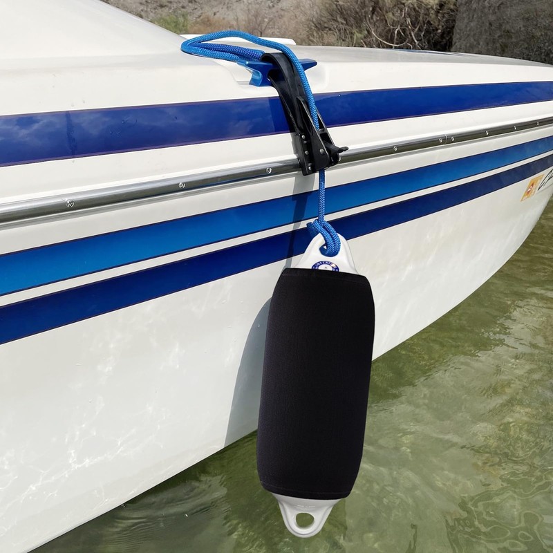 Boat Fender Covers 8"x22" Fender Covers Marine Boat Bumper Sleeves