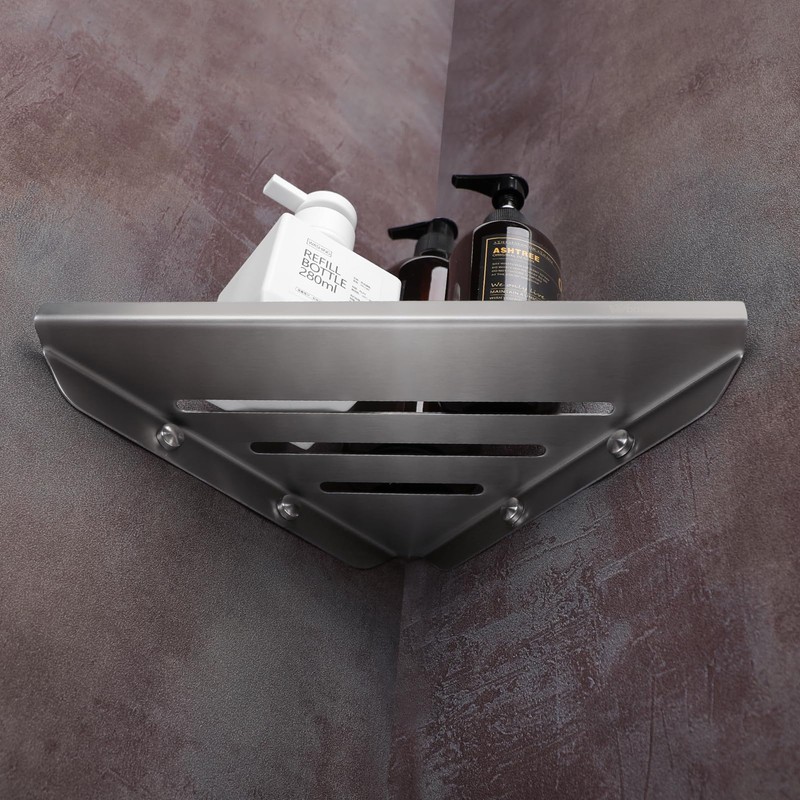 Womamny Bathroom Corner Shelves, Shower Caddy Corner Shower Shelf Wall