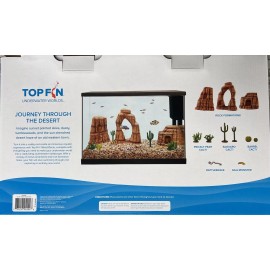 Top Fin Way Out West Aquarium Decor Pack   Fish Tank decor NIB