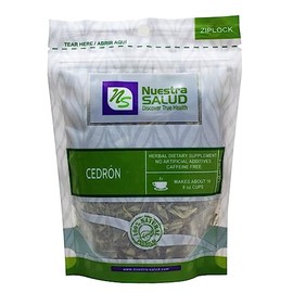 Nuestra Salud - Té de hoja de cedro - Té de hierbas - Hojas - 1.052 oz / 1.052 oz bolsa con cierre de cremallera - Hojas de hierbas 100% naturales