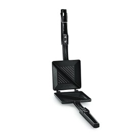 Toaster Sandwich Maker Panini Maker Hot Sandwich Maker Regular Gas Sandwich Toaster with 2 in 1 Peeler Non-Stick Aluminum Gas Toaster