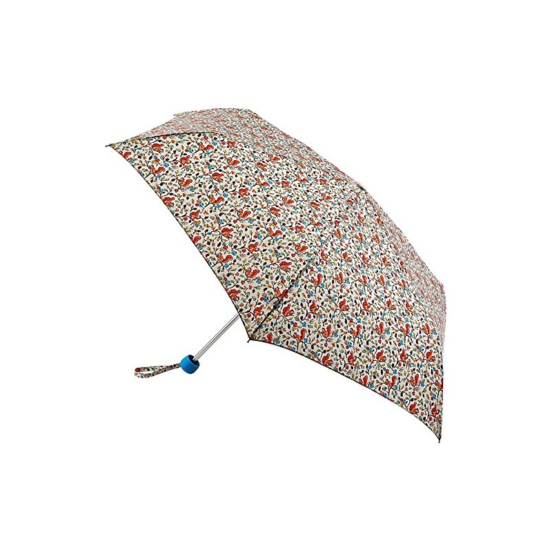 Cath Kidston Minilite Folding Umbrella - Squirrels Cream