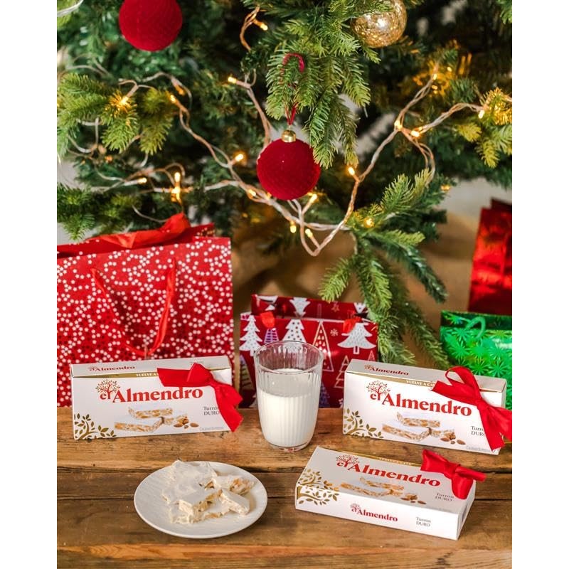 El Almendro Turrones, Turron Blando Nougat Christmas Candy, Creamy Almond