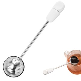 yowodana Tea Infuser Tea Strainer, Tea Filter, Ultra Fine Mesh, Heat Resistant, Convenient, Easy to Clean, Multipurpose, Cute, Small, Lightweight, Tea Leaf Filter, Household Products, Tea Ceremony,