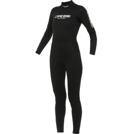 CRESSI CLOTHING Women's Standard 2.5mm Neoprene Wetsuit, Black