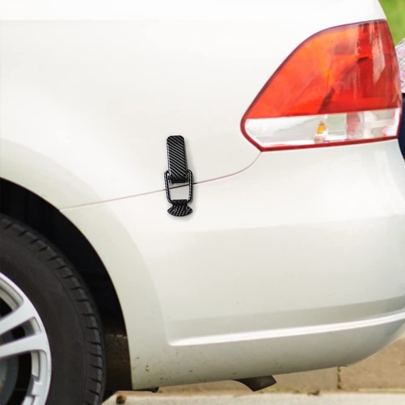 DONGKER 4PCS Car Bumper Security Hook Lock Clips, Stainless Steel