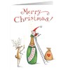 Caspari Christmas Cheer With Santa Boxed Christmas Cards - 16